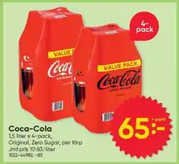 DollarStore Coca Cola erbjuda