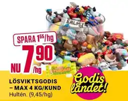 ÖoB Lösviktsgodis erbjuda