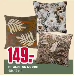 ÖoB BRODERAD KUDDE erbjuda