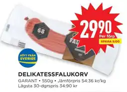 Willys DELIKATESSFALUKORV erbjuda