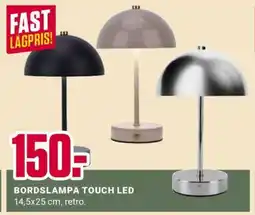 ÖoB BORDSLAMPA TOUCH LED erbjuda