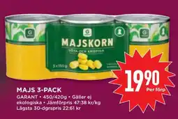 Willys MAJS 3-PACK erbjuda