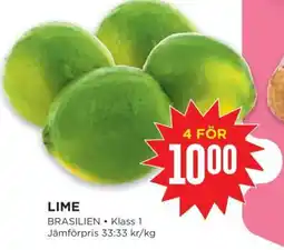 Willys Lime erbjuda