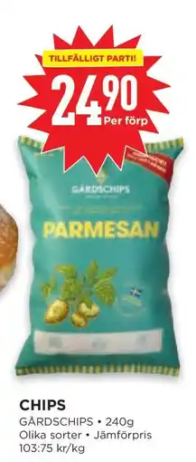 Willys Chips Gårdschips erbjuda