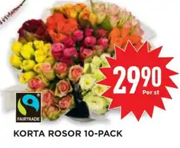 Willys KORTA ROSOR 10-PACK erbjuda