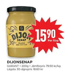 Willys DIJONSENAP erbjuda