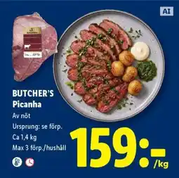Lidl BUTCHER'S Picanha erbjuda