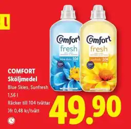 Lidl Comfort Sköljmedel erbjuda