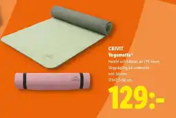 Lidl CRIVIT Yogamatta erbjuda