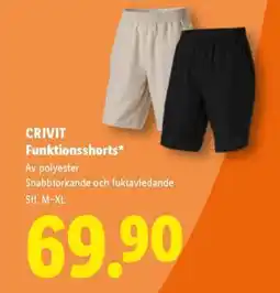 Lidl CRIVIT Funktionsshorts erbjuda