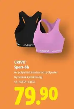 Lidl CRIVIT Sport-BH erbjuda