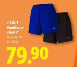 Lidl CRIVIT Funktions-shorts erbjuda