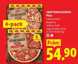 Lidl Trattoria Alfredo Pizza erbjuda