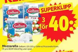 ICA Supermarket Mozzarella Galbani erbjuda