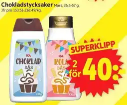 ICA Supermarket Ica choklad sås erbjuda