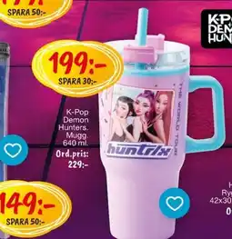 Leklust K-Pop Demon Hunters Mugg erbjuda