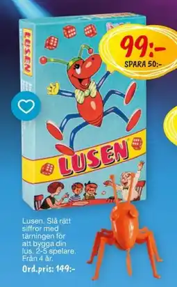 Leklust Lusen erbjuda
