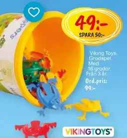 Leklust Viking Toys Grodspel erbjuda