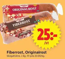 ICA Supermarket Skogaholms Fiberrost, Originalrost erbjuda