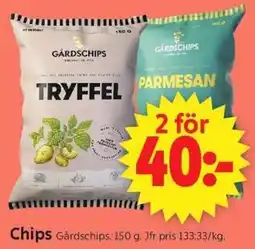 ICA Supermarket Gårdschips tryffel erbjuda