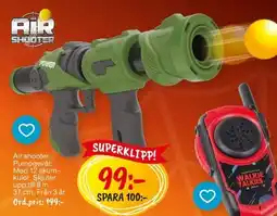 Leklust Air shooter erbjuda