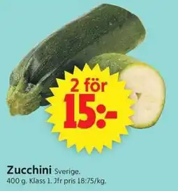 ICA Supermarket Zucchini erbjuda