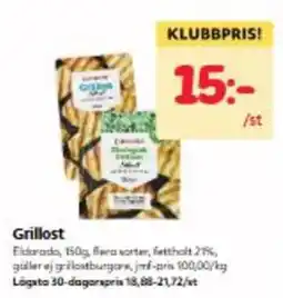 Hemköp Grillost erbjuda