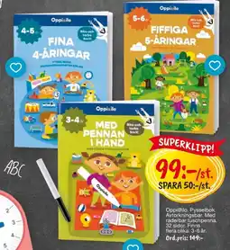 Leklust Oppi@ilo Fina 4-åringar erbjuda