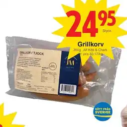 Matöppet Grillkorv erbjuda