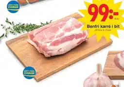 Matöppet JM Kött & Chark Benfri karré i bit erbjuda