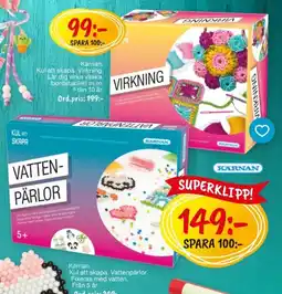 Leklust Kärnan vattenpärlor erbjuda