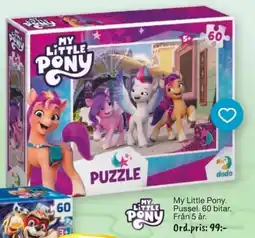 Leklust My Little Pony. Pussel erbjuda