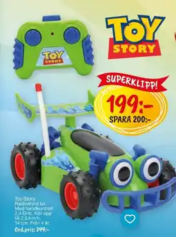 Leklust Toy Story. Radiostyrd bil. erbjuda