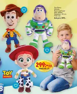 Leklust Toy Story Woody Buzz Lightyear eller Jessie erbjuda