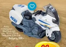 Leklust Police motorcykel erbjuda