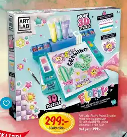 Leklust Art Lab Fluffy Paint Studio erbjuda