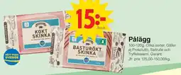 Matöppet Deliskivor skinka erbjuda