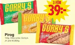Matöppet Gorby's Pirog erbjuda