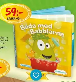 Leklust Babblarna Bada med Babblarna erbjuda