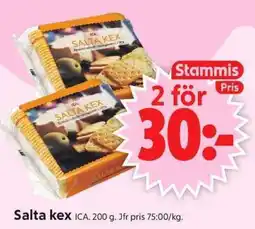 ICA Supermarket Salta kex erbjuda