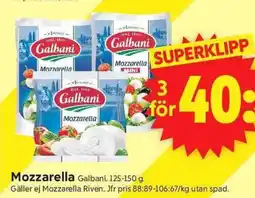ICA Supermarket Mozzarella Galbani erbjuda