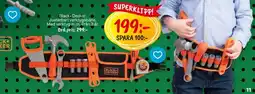 Leklust Black+Decker justerbart verktygssbälte erbjuda