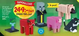 Leklust Minecraft Samlarfigurer erbjuda