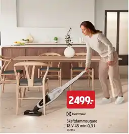 Jula Electrolux Skaftdammsugare erbjuda
