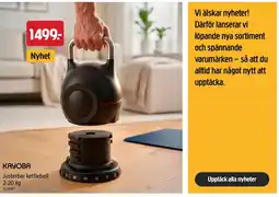 Jula Kayoba justerbar kettlebell erbjuda
