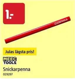 Jula MeeC Tools Snickarpenna erbjuda