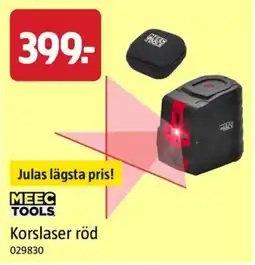 Jula MeeC Tools korslaser röd erbjuda