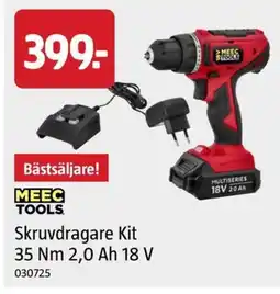 Jula MeeC Tools skruvdragare kit erbjuda