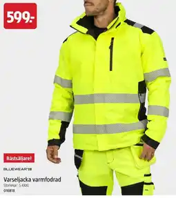 Jula Bluewear Varseljacka varmfodrad erbjuda