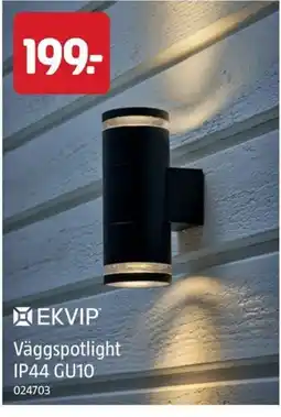 Jula Ekvip väggspotlight erbjuda